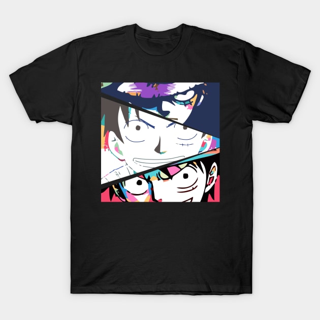 Monkey D Luffy T-Shirt by BarnawiMT